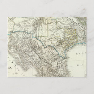 Mexiko, Texas, Kalifornien, C Amerika Vykort