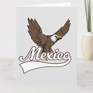 Mexiko Travel logotyp Kort