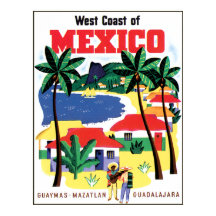 Mexiko Travel Poster