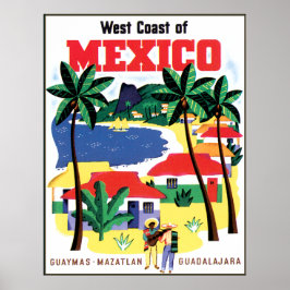 Mexiko Travel Poster