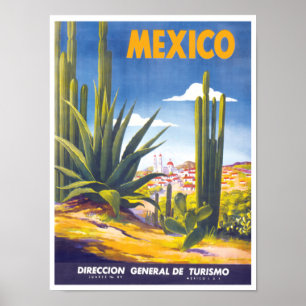 Mexiko Travel Poster 3