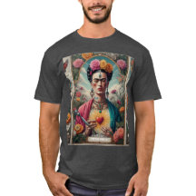 Mexiko Travel Vintage Sugar Skull och Frida Kahlo