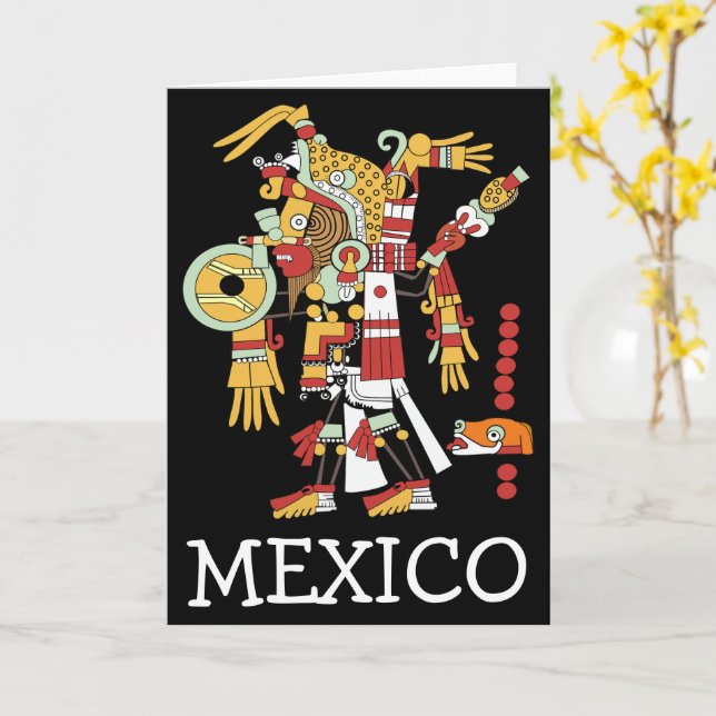 Mexiko Välkomstkort Kort (Gul blomma)