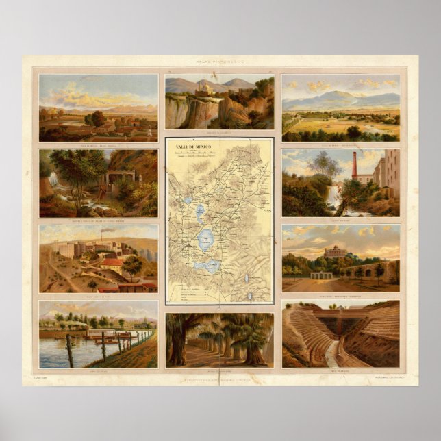 Mexiko Valley Poster (Framsidan)