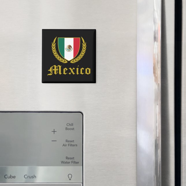 Mexiko Vapensköld Magnet (In Situ (Fridge))