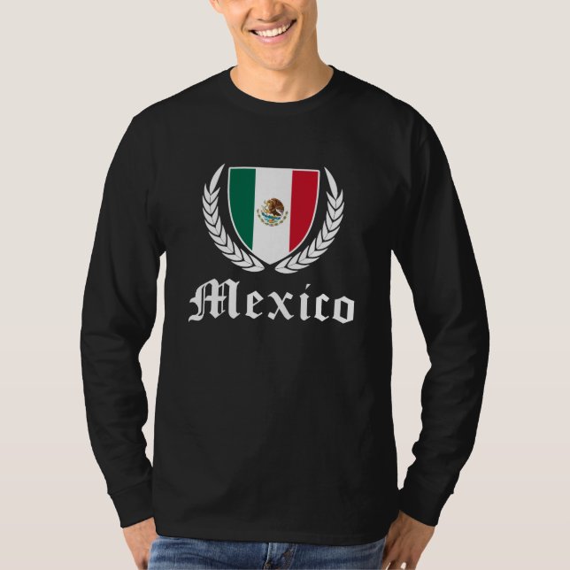 Mexiko Vapensköld T-shirt (Framsida)