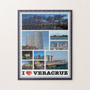 Mexiko - Veracruz - I Kärlek - Pussel