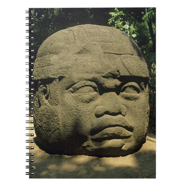 Mexiko, Villahermosa, jätte Olmec head, La Venta Anteckningsbok (Framsidan)