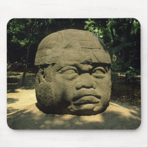 Mexiko, Villahermosa, jättestor Olmekhuvud, La Ven Musmatta