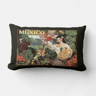 Mexiko vintage resor dekorativ kudde