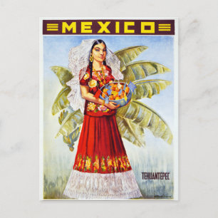 Mexiko Vintage resor Poster återställt Vykort
