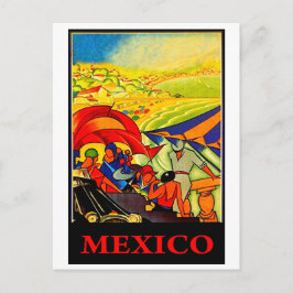 Mexiko, vintage resor vykort