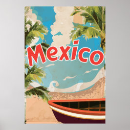 Mexiko Vintage Semester Plakat Poster