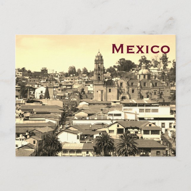 Mexiko Vintage Turism Travel Add Vykort (Framsida)