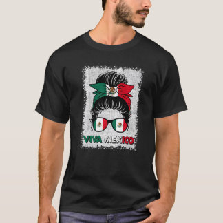 Mexiko Viva Mexiko Pride Mexikanska Flagga T Shirt