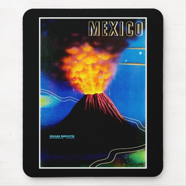 Mexiko ~ Volcan Paricutin Musmatta (Framsidan)