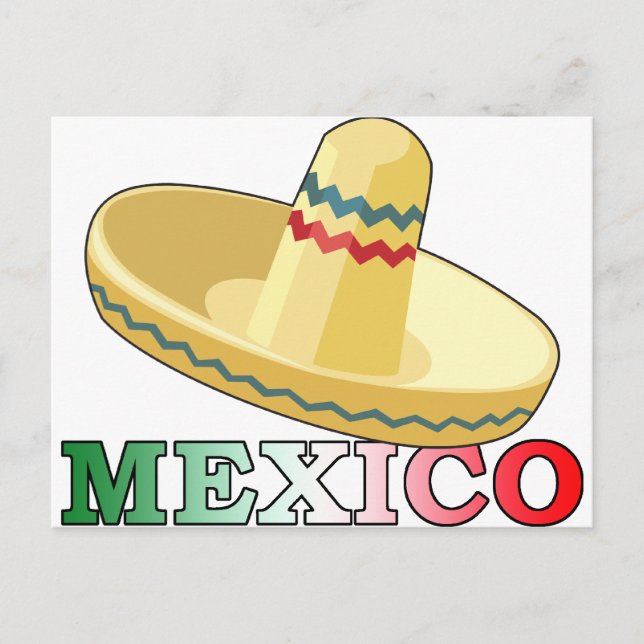 Mexiko Vykort (Framsida)