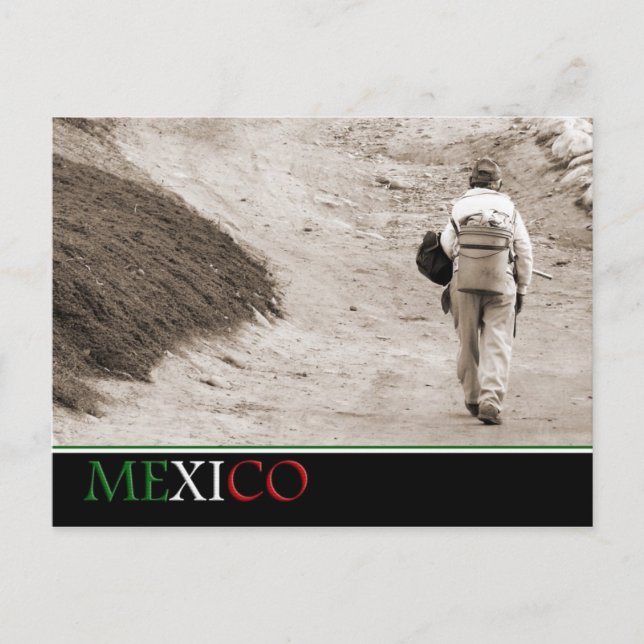 Mexiko vykort (Framsida)