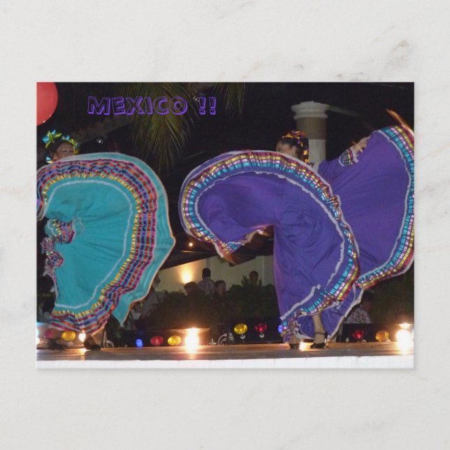 Mexiko! Vykort (Framsida)