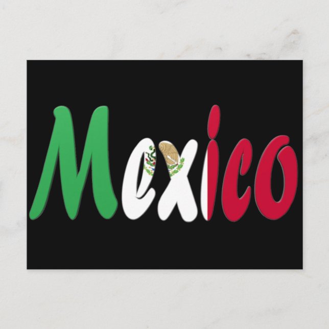 Mexiko Vykort (Framsida)