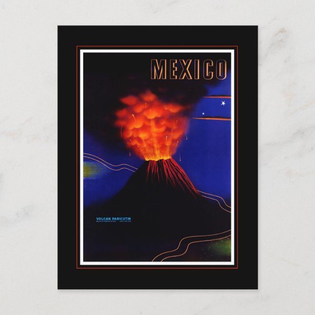 Mexiko vykort (Framsida)