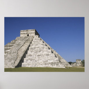 Mexiko, Yucatan, Chichen Itza, El Castillo Poster