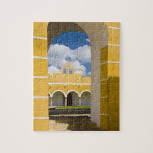 Mexiko, Yucatan, Izamal. Franciskanerklostret 2 Pussel