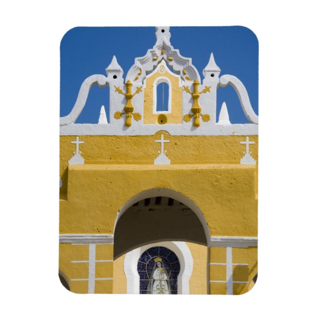Mexiko, Yucatan, Izamal. Franciskanerklostret Magnet (Vertikal)