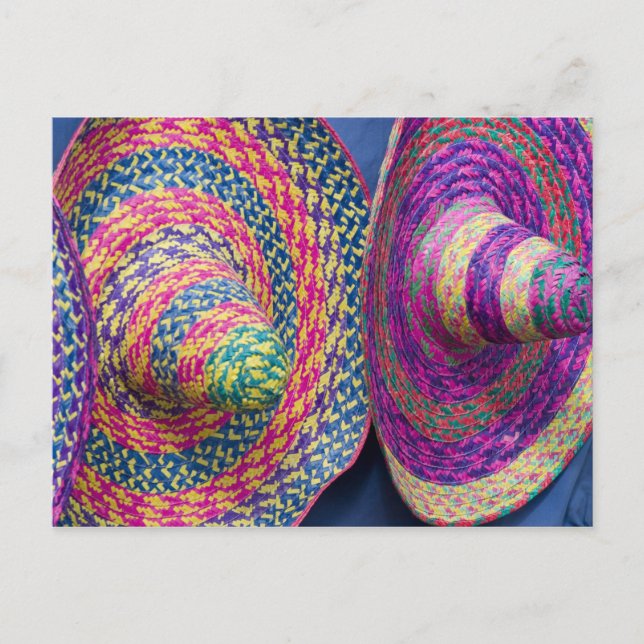 Mexiko, Yucatan, Merida, traditionell vävnad Vykort (Framsida)