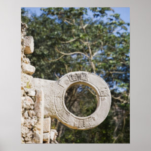 Mexiko, Yucatan.. Uxmal, stor Poster