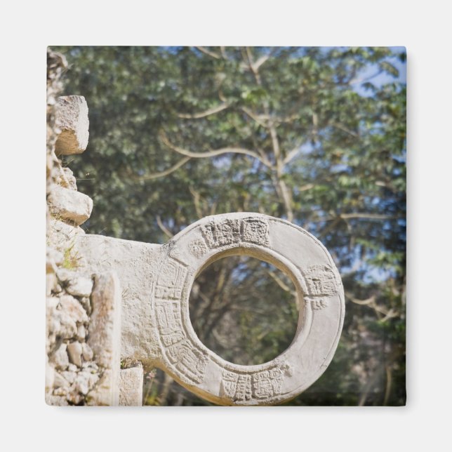 Mexiko, Yucatan, Uxmal. Uxmal, en stor Magnet (Framsidan)