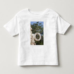 Mexiko, Yucatan, Uxmal. Uxmal, en stor Tee