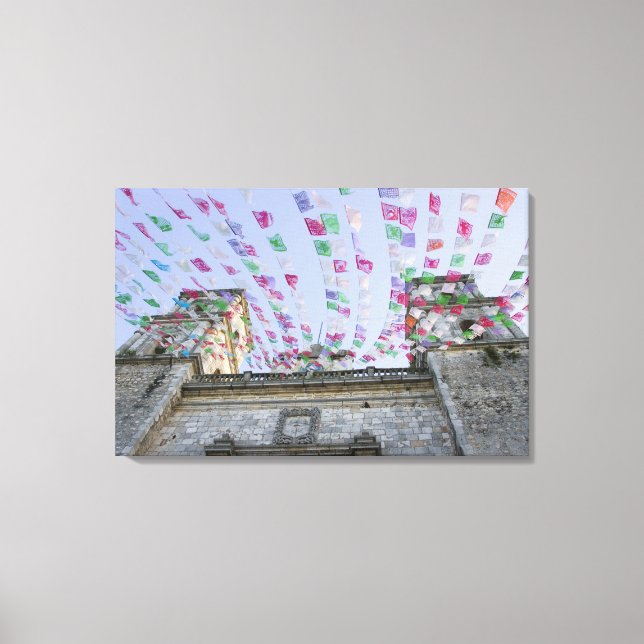 Mexiko, Yucatan, Valladolid, La Parraquia de San Canvastryck (Framsida)