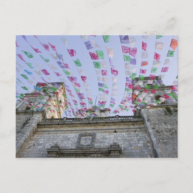 Mexiko, Yucatan, Valladolid, La Parraquia de San Vykort (Framsida)