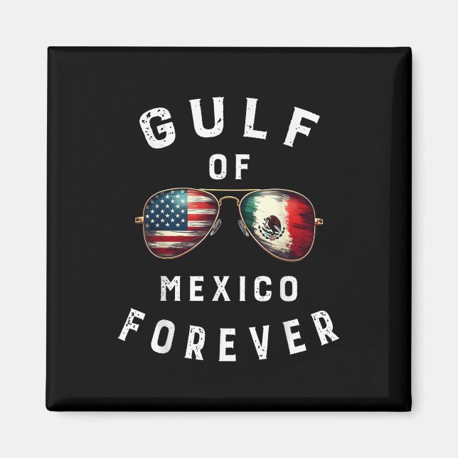 Mexikos bukt under president Trump Bukt i USA Magnet (Framsidan)