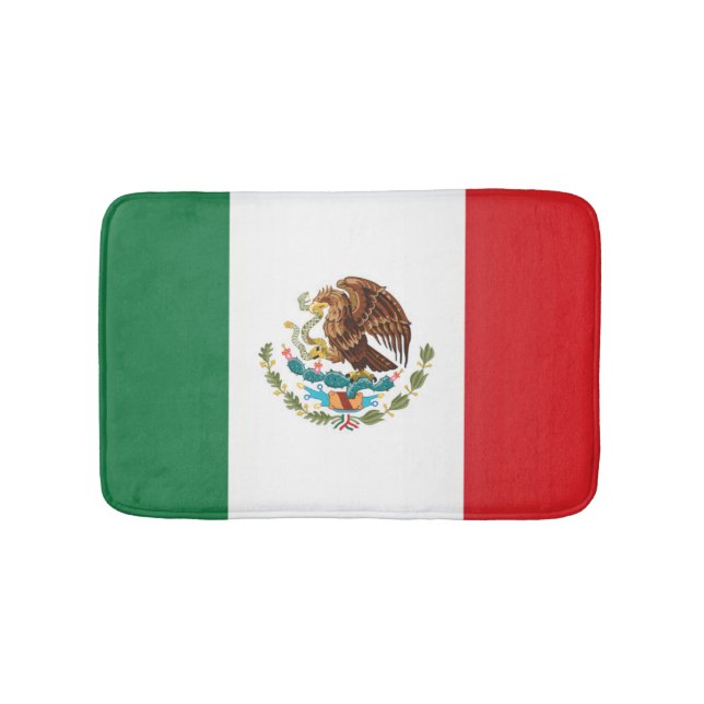 Mexikos Flagga Badrumsmatta (Framsidan)
