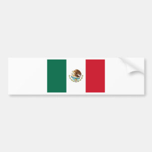 Mexikos flagga bildekal