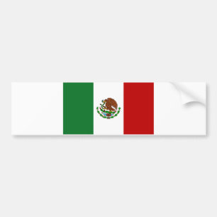 Mexikos flagga bildekal