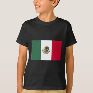 Mexikos flagga ficka mexikansk flagga patriotisk m t shirt