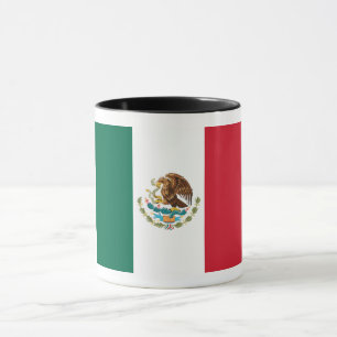 Mexikos flagga, Flaggan för mexikanska republiken Mugg