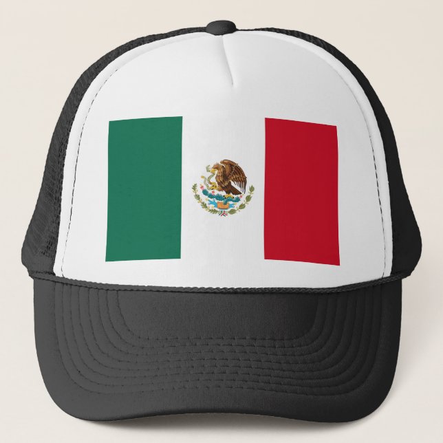 Mexikos flagga keps (Framsida)
