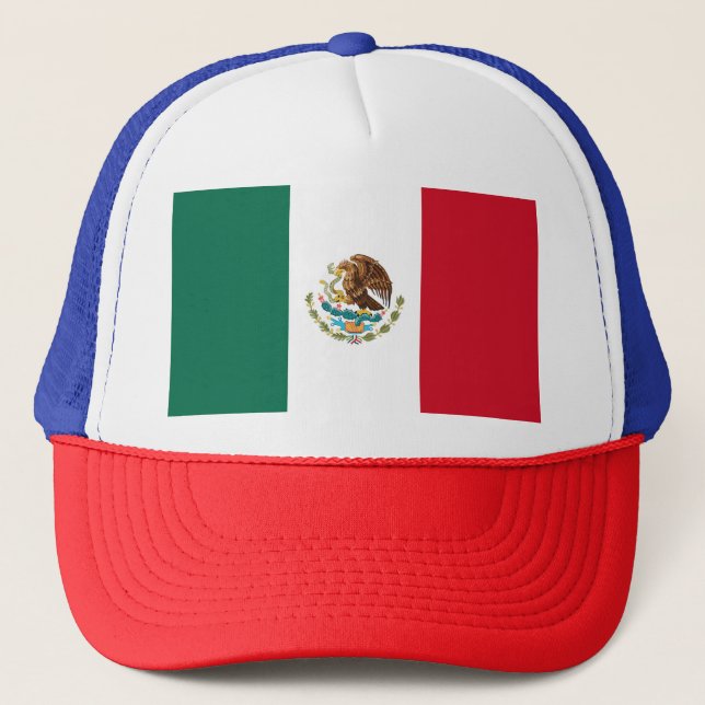Mexikos flagga keps (Framsida)