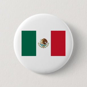 Mexikos flagga knapp