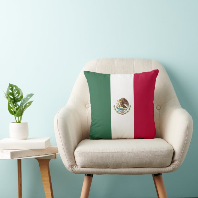 Mexikos flagga kudde (Stol)