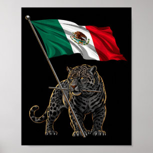 Mexikos flagga Mexikansk stolthet Mexikanska rötte Poster