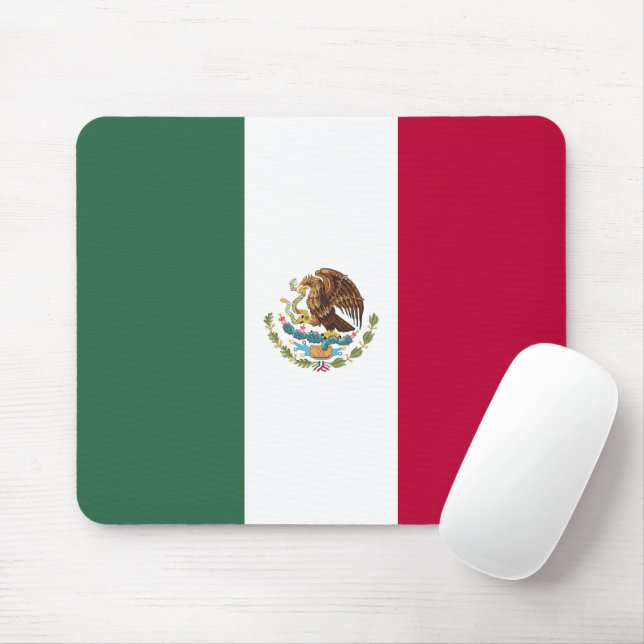 Mexikos flagga musmatta (Med mus)