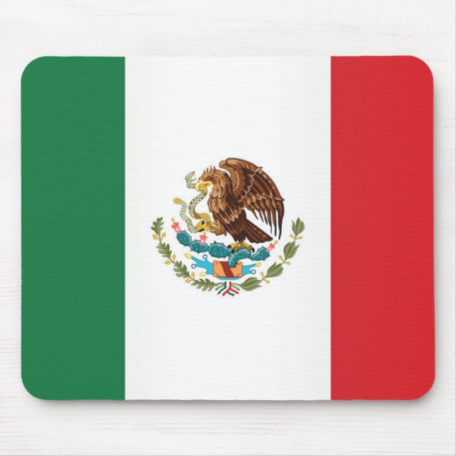 Mexikos flagga musmatta (Framsidan)