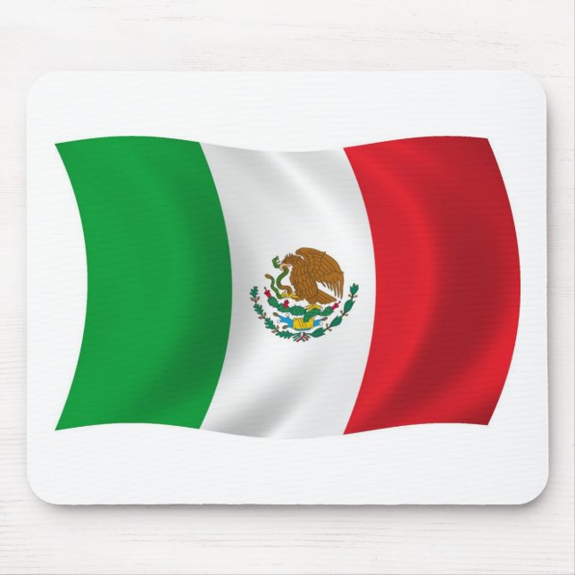 Mexikos flagga Musmatta (Framsidan)