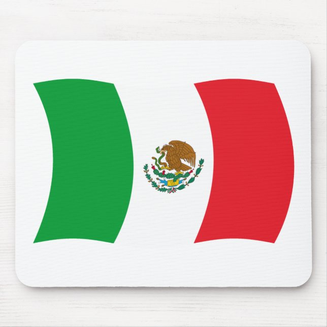 Mexikos flagga Musmatta (Framsidan)