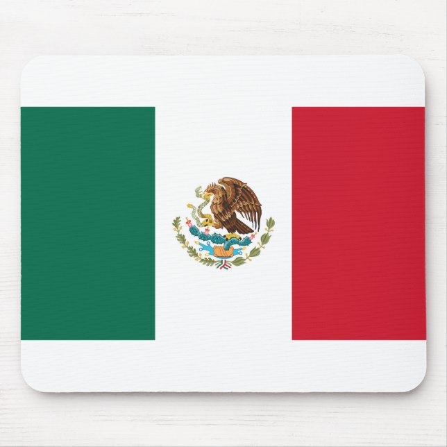 Mexikos flagga musmatta (Framsidan)